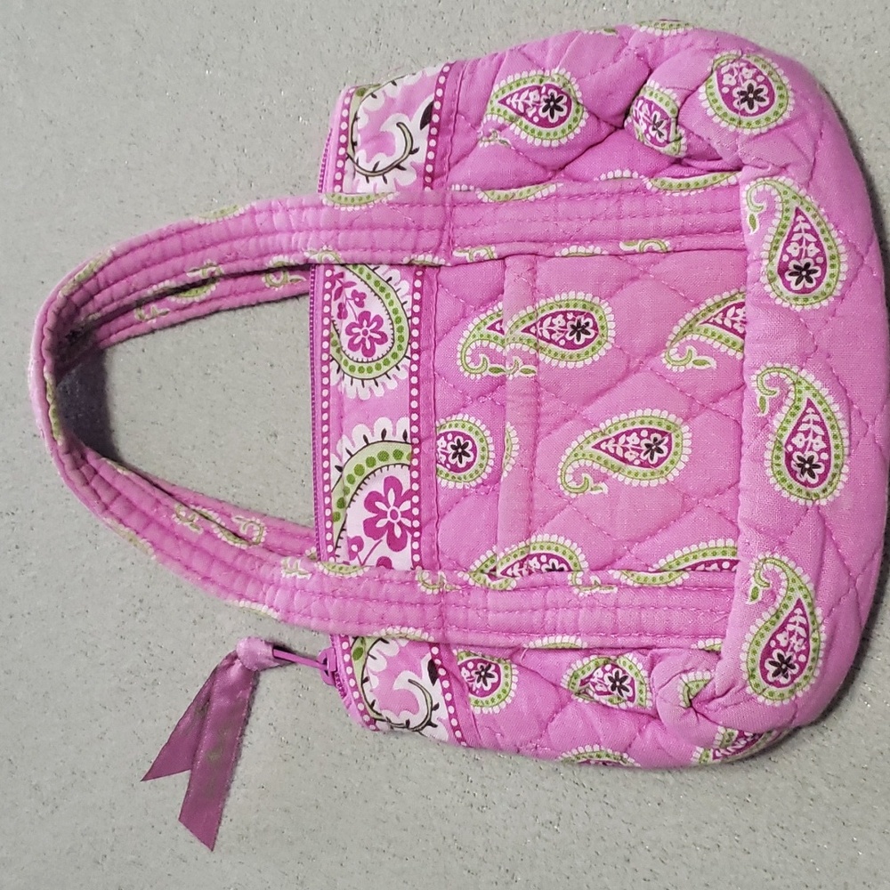Vera Bradley Retired Bermuda Pink Purse (Spring 2005) - Picture 4 of 8